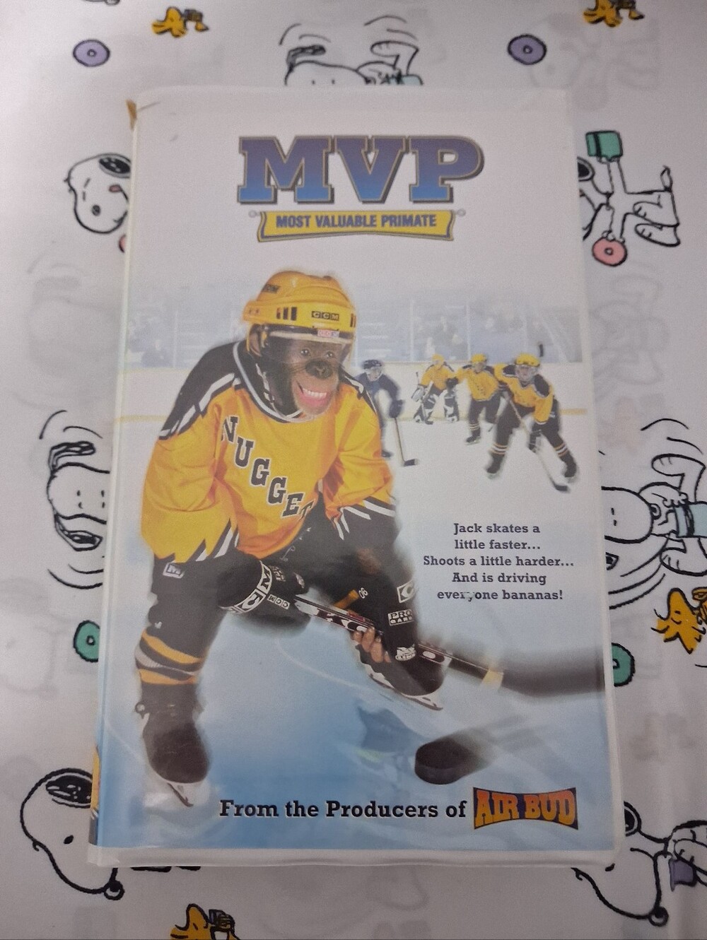 Vintage 2000 MVP Most Valuable Primate Movie VHS Tape Columbia Pictures Hockey